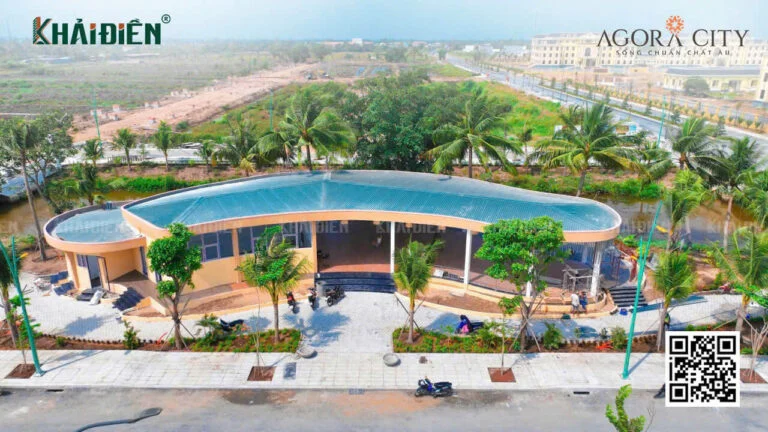 Hình ảnh thực tế khu đô thị Agora City Thủ Thừa 2