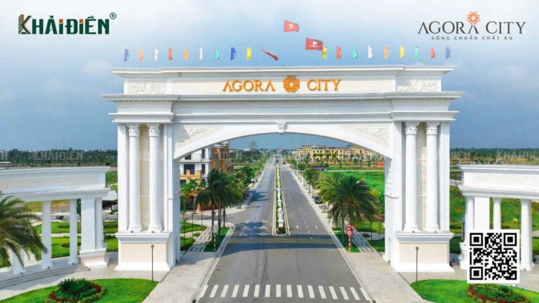 Hình ảnh thực tế khu đô thị Agora City Thủ Thừa 3