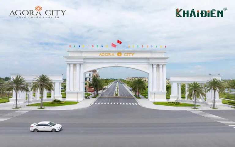 Hình ảnh thực tế khu đô thị Agora City Thủ Thừa 7